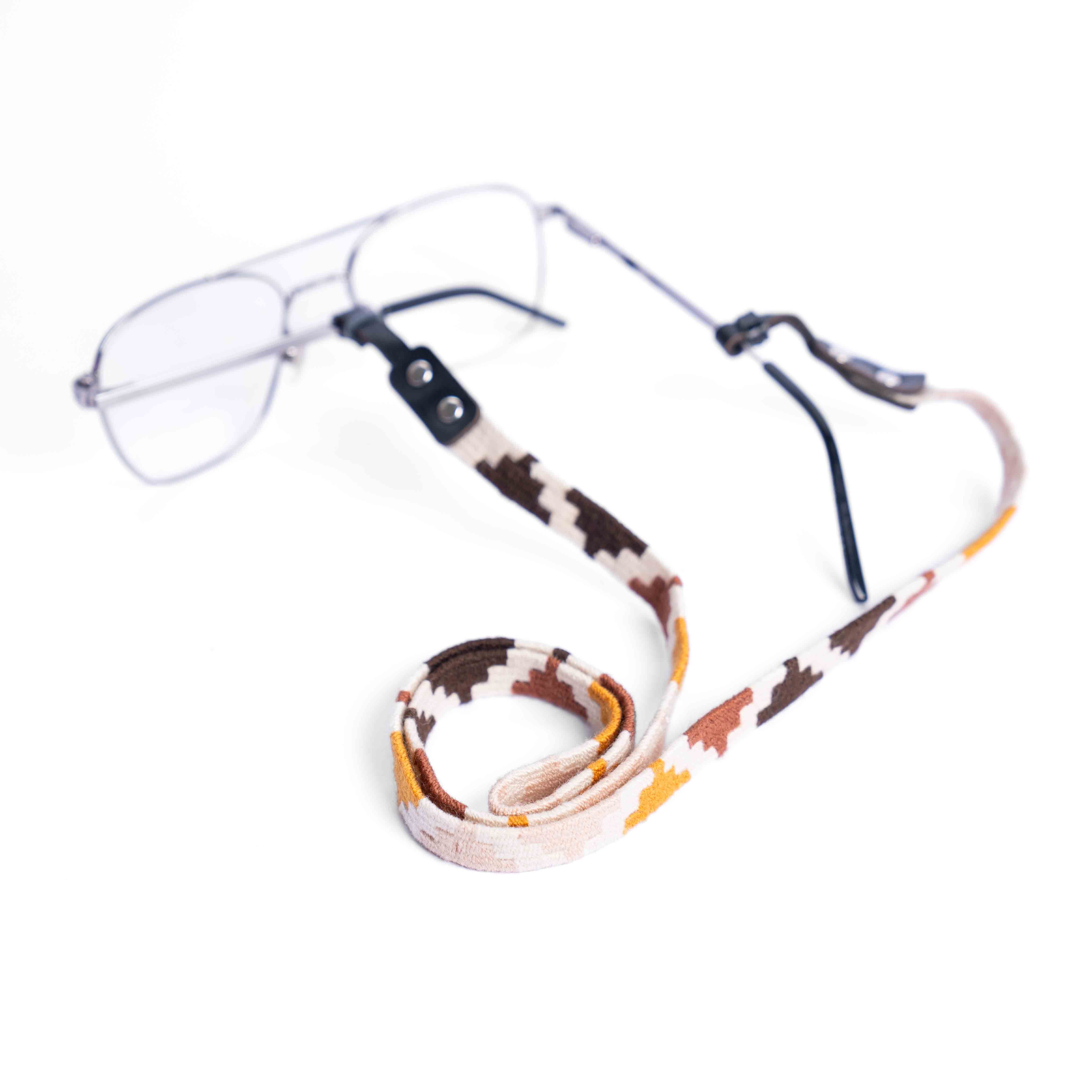 Pahlavi/Persian-inspired Eyeglass Straps